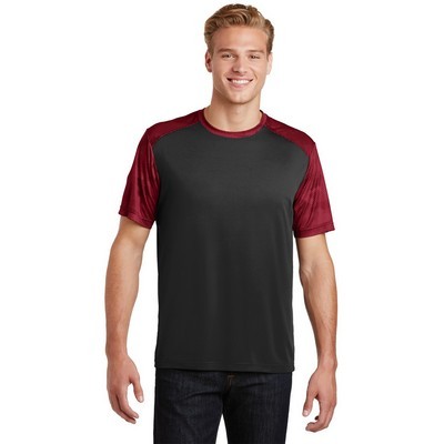Sport-Tek CamoHex Colorblock Tee - 4XL
