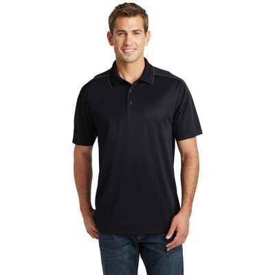 Sport-Tek Micropique Sport-Wick Piped Polo.: XS - XL