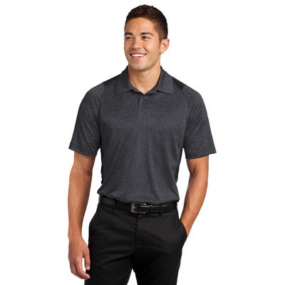 Sport-Tek Heather Colorblock Contender Polo.: XS - XL