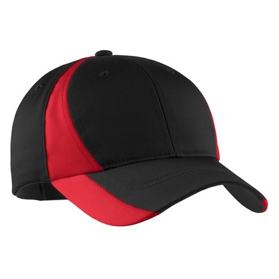 Sport-Tek Dry Zone Nylon Colorblock Cap.: OSFA