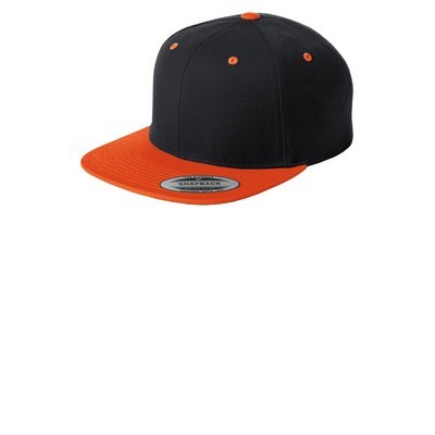 Sport-Tek Yupoong Flat Bill Snapback Cap.: OSFA