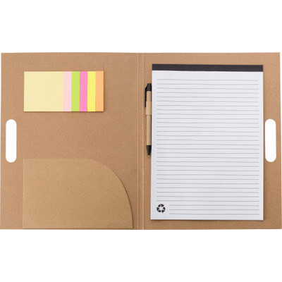 Cardboard memo folder (6417_EUB)