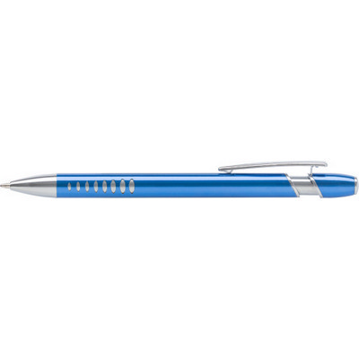 Aluminium ballpen with UV coating (7581_EUB)