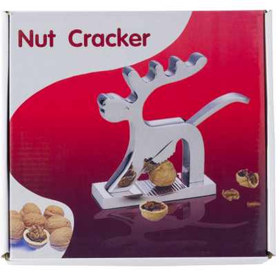 Deer shaped metal nutcracker (6081_EUZ)