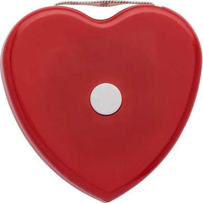 Plastic1 5mheart shapedBMI tape measure (6559_EUZ)