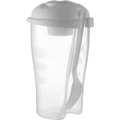 Salad shaker with cup and fork (6731_EUZ)