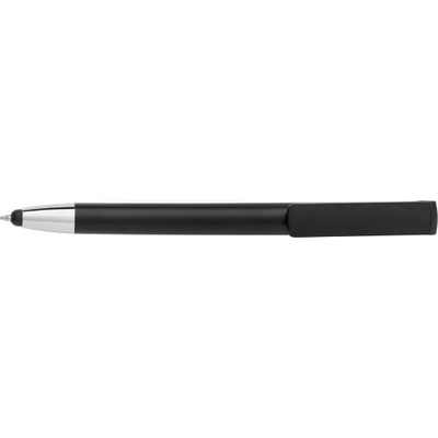 ABS ballpen with phone holder and rubber tip (7124_EUZ)