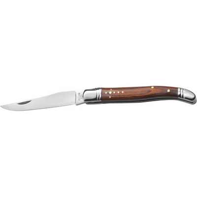 Steel and wood pocket knife (7220_EUZ)