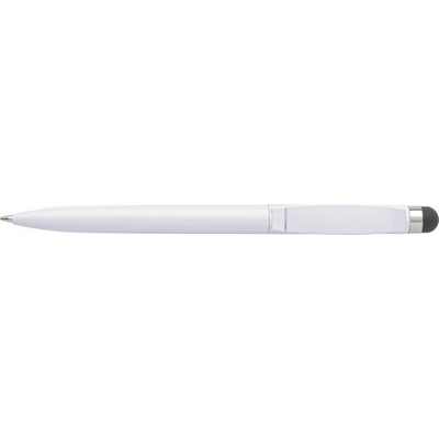 Plastictwist action ballpen with stylus (8322_EUZ)