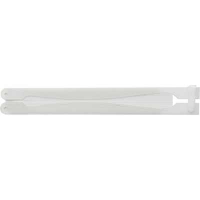 Paper hand held fan with plastic handle (9001_EUZ)