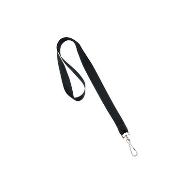 Lanyard Gemini 20mm with Swivel Hook Black