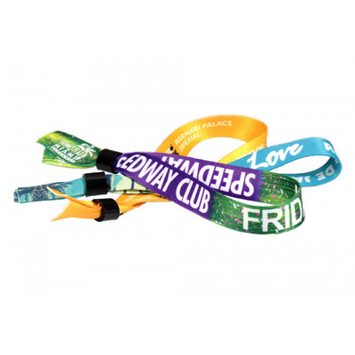 Fabric Wristbands Sublimated Local