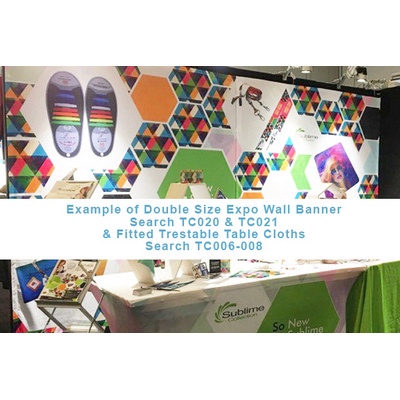 Sublimated Custom Print Wall Banner INDENT (TC020_EZI)
