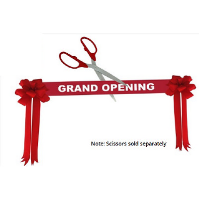 Grand Opening Ribbon Kit - Red