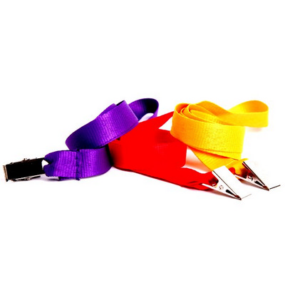 Gemini 20mm Plain Lanyard with Alligator