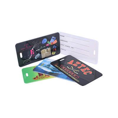 Luggage Tag Hard Plastic with pull out insert (TC601_EZI)