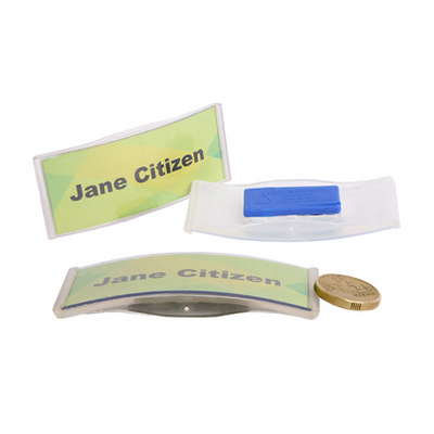 DIY Name Tag with Magnet