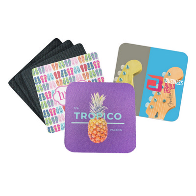 Sublimated Full Colour Neoprene Coaster