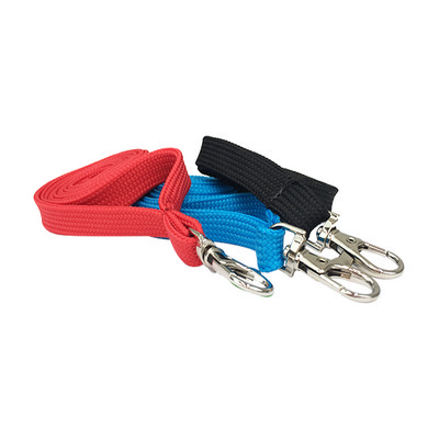 Leo Plain 10mm Lanyard with Dog Clip/Carabiner