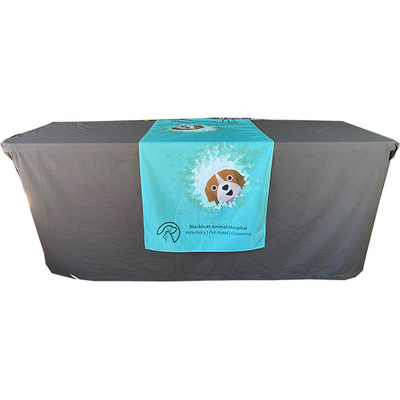 Sublimated Custom Print Table Runner Small INDENT