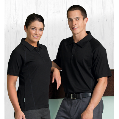 Merino Short Sleeve Polo - Womens