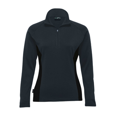 Merino Contrast Insert Pullover â?? Womens