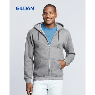 Gildan Heavy Blend Adult Full Zip Hooded Sweatshirt - 3XL-5XL