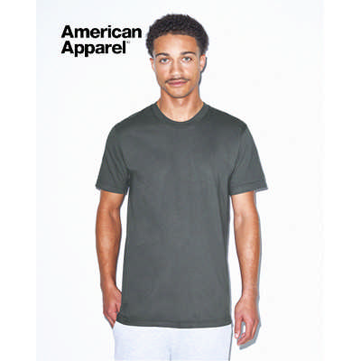 American Apparel Unisex Fine Jersey Short Sleeve T