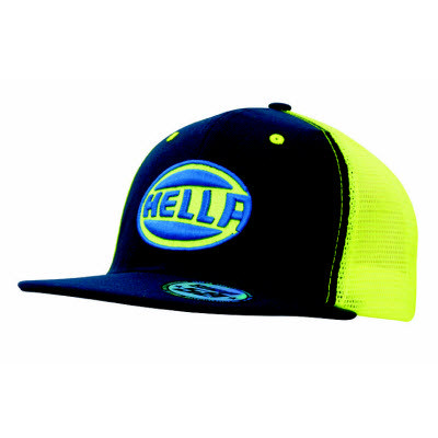 Hi Viz Mesh Back Flat Peak cap 