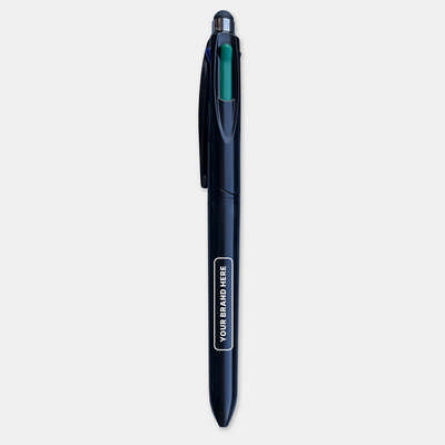 4 Colour Pen With Stylus (G1206_PB)