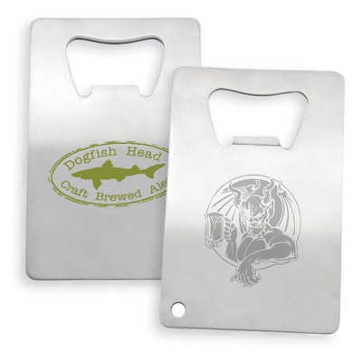 Stainless Credit Card Bottle Opener (K277_PB)