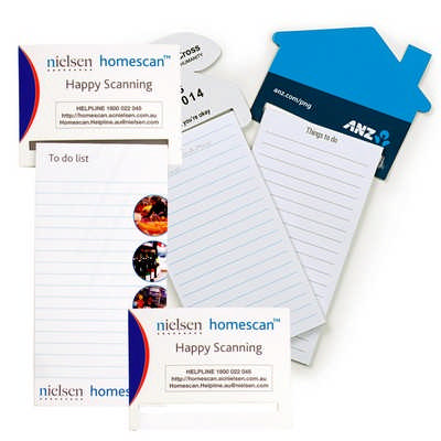 Standard Magnet - 95mm x 70mm Pad - 75mm x 140mm Rectangle To Do Lists (M407_PB)