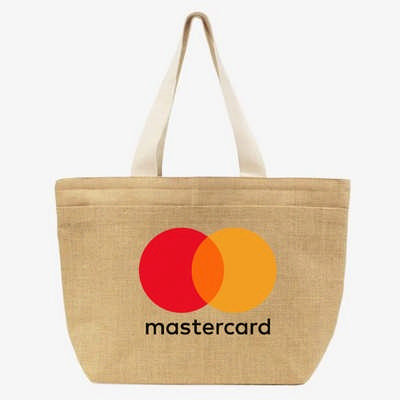 Laminated Jute Shopping Bag (RB307_PB)