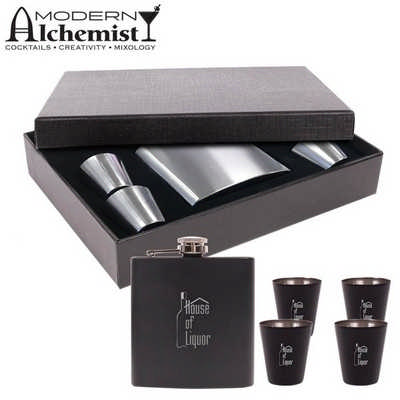 Craignure Flask Gift Set (S202_PB)