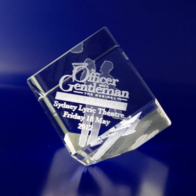 3D Crystal Award - Diamond