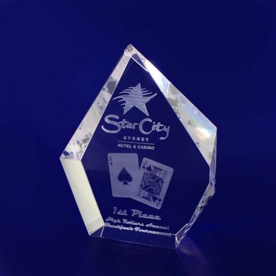 3D Crystal Award - Prestige