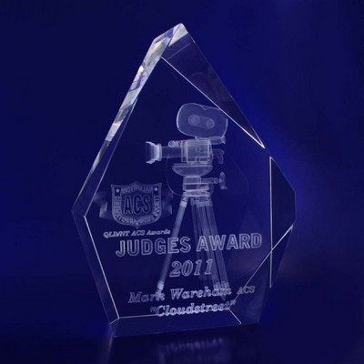 3D Crystal Award - Prestige