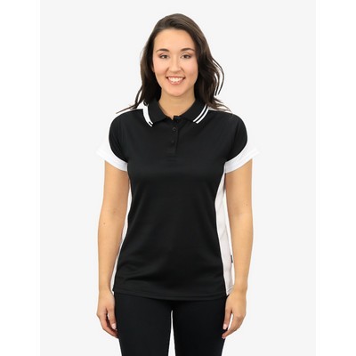 BSP15L Polo Shirts - Black-White-White