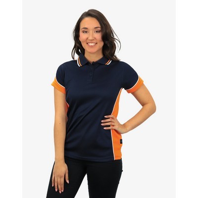 BSP15L Polo Shirts - Navy-Orange-White