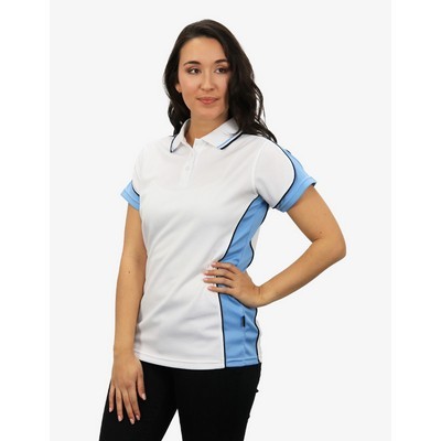 BSP15L Polo Shirts - White-Sky-Navy