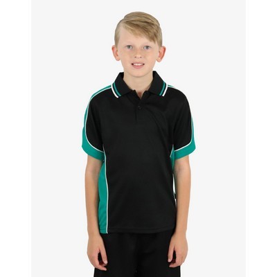 BSP16K Polo Shirts - Black-Teal-White