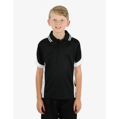 BSP16K Polo Shirts - Black-White-White