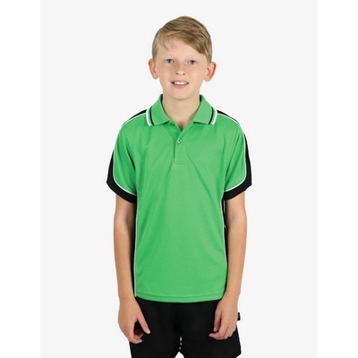 BSP16K Polo Shirts - Emerald-Black-White