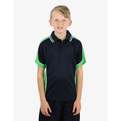 BSP16K Polo Shirts - Navy-Emerald-White
