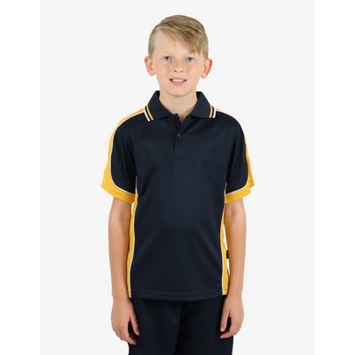 BSP16K Polo Shirts - Navy-Gold-White