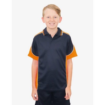 BSP16K Polo Shirts - Navy-Orange-White