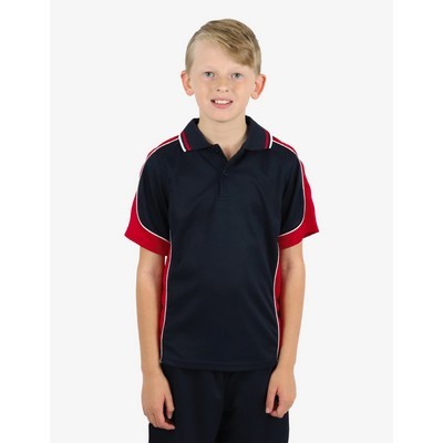 BSP16K Polo Shirts - Navy-Red-White