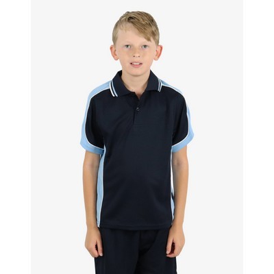 BSP16K Polo Shirts - Navy-Sky-White
