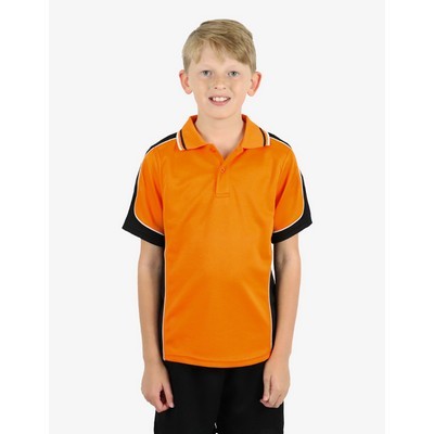BSP16K Polo Shirts - Orange-Black-White