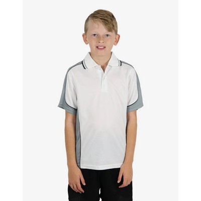 BSP16K Polo Shirts - White-Grey-Black